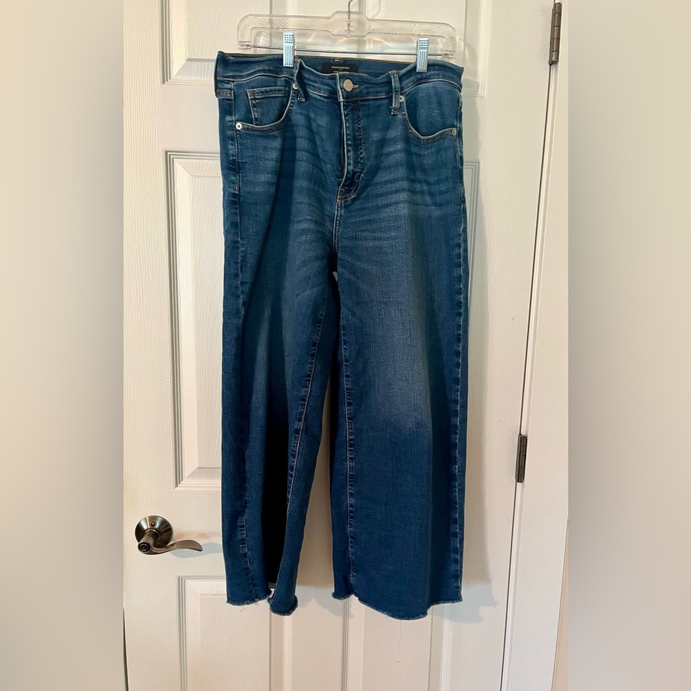 Banana Republic: Wide Leg Crop Jeans